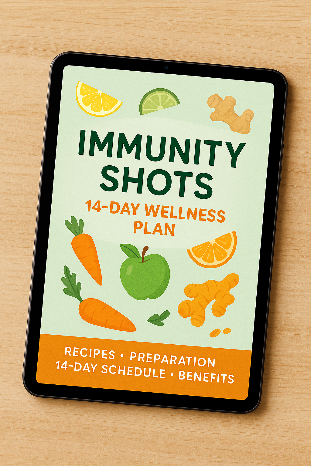 7 Detox Shot Recipes for Daily Energy & Immunity (PDF eBook)