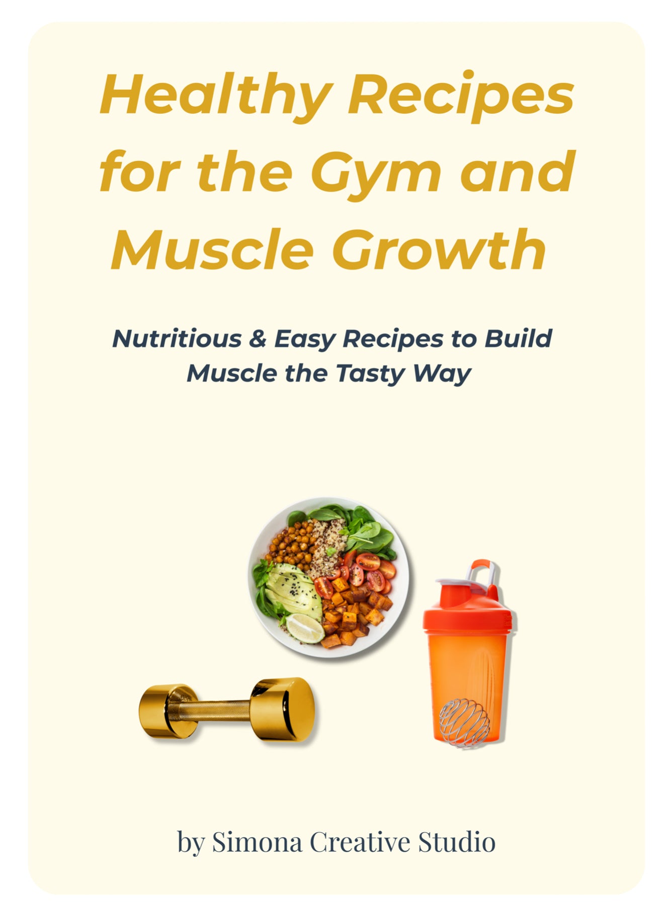Ebook Healthy Recipes for the Gym and Muscle Growth