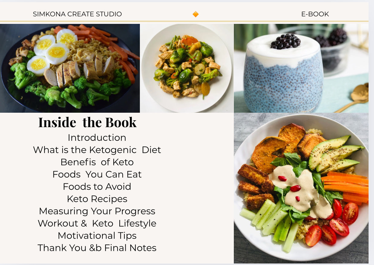 Ketogenic Diet – A Complete Lifestyle Guide (by Simona Create Studio)