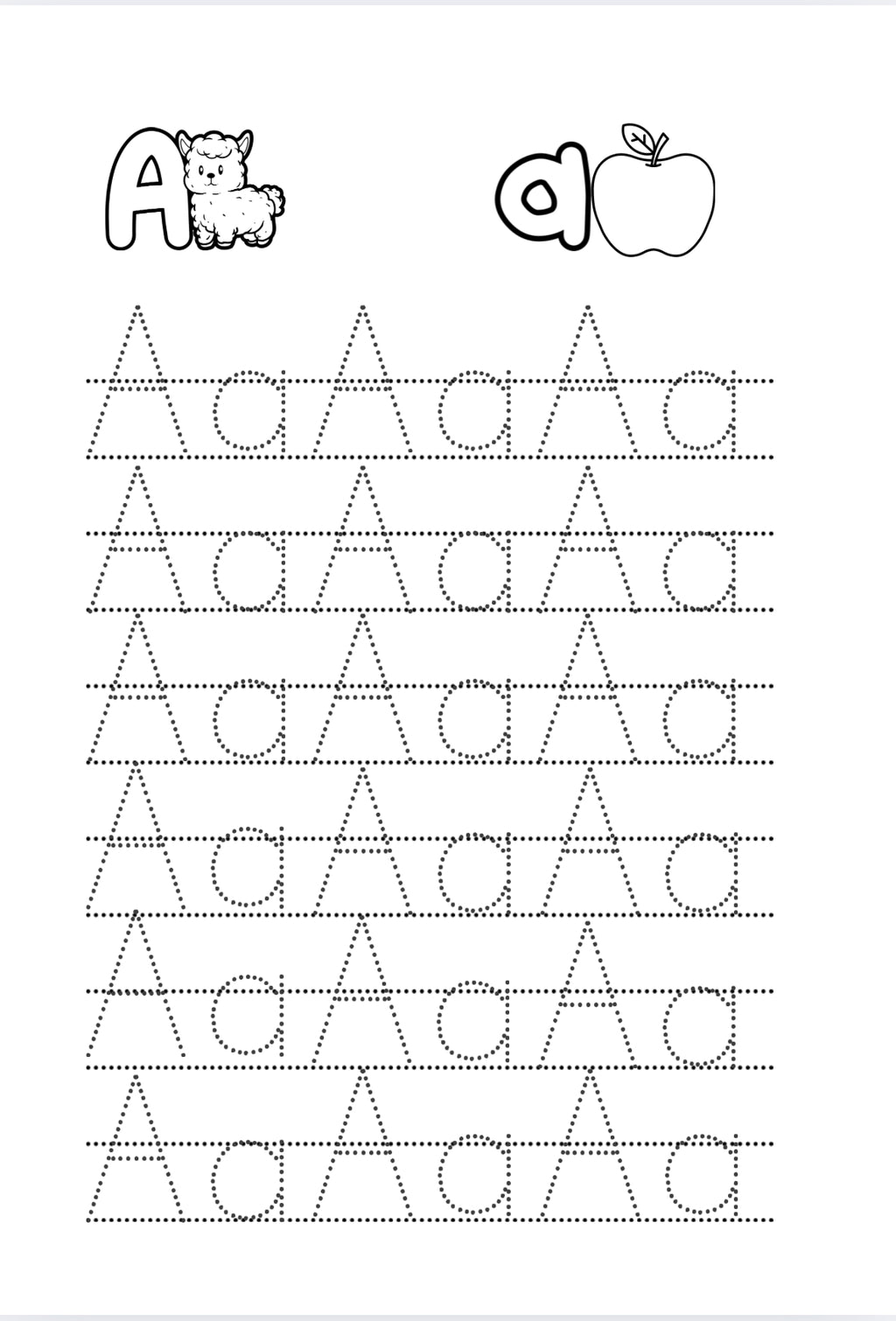 Write with Magic Letters – ABC Printable Tracing Book for Kids   Learn to write the alphabet with joy, color, and imagination! 🌈✏️